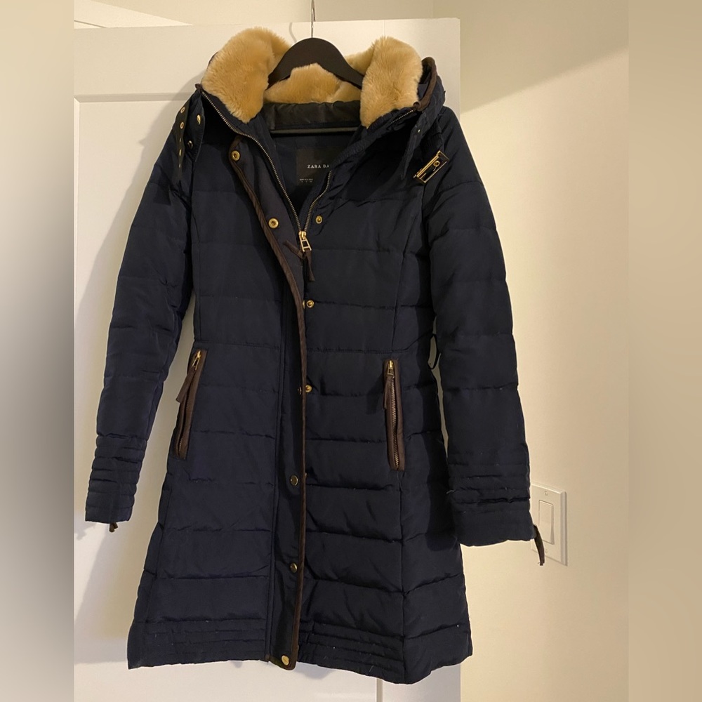 ZARA down Coat S